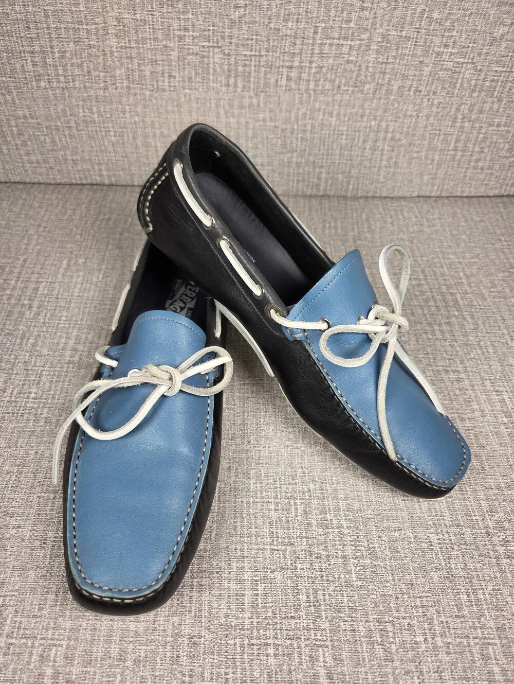 Blue Men’s Ferragamo Loafers (Size 8 EE) $795 FERRAGAMO -  main image 2